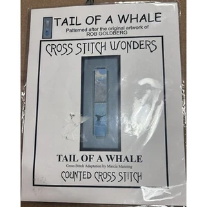 Tail of a Whale Counted Cross Stitch Rob Goldberg Pattern Booklet - Picture 1 of 7