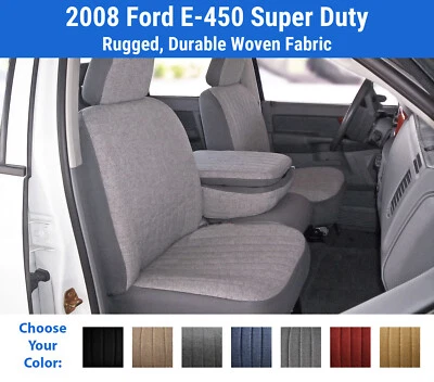 Duramax Tweed Seat Covers for 2008 Ford E-450 Super Duty - Image 1 of 4