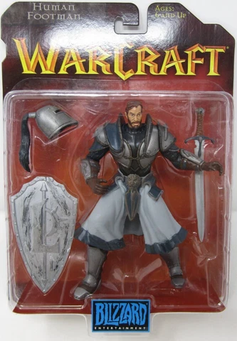 Warcraft Human Footman Epic Action Figures Collection 1 Cover