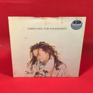 SIMPLY RED For Your Babies 1992 UK East West 7" vinyl single 45 Mick Hucknall - Picture 1 of 4