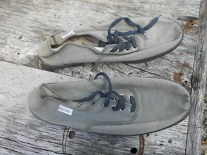  BASKETS VICTORIA GRISES DELAVEES ABE T 43 FR A 7€ ACH IMM FP COM MOND RELAY VOI - Picture 1 of 12