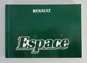 Instrucciones Servicio Renault Espace J11 De 1987 - Imagen 1 de 1