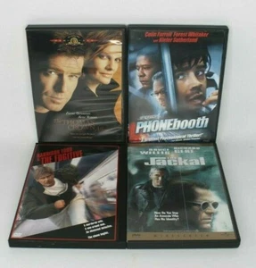 Drama Crime Thriller 4 DVD Lot Thomas Crown Affair, Fugitive, Jackal, Phonebooth - Picture 1 of 11