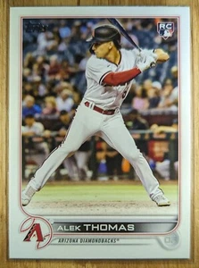 2022 Alek Thomas RC Topps Update MLB Arizona Diamondbacks US212 Baseball Rookie - Picture 1 of 2