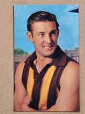 John Peck Hawthorn  MOBIL FOOTY PHOTOS  1964  VFL (AFL)  football card uncirc