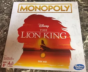 Monopoly Disney Re Leone Edizione Speciale Sigillato Gioco da Tavolo Edizione Limitata NUOVO - Foto 1 di 4