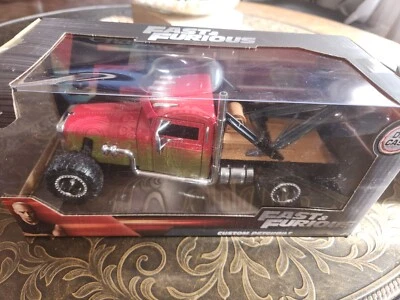  FAST FURIOUS CUSTOM PETERBILT WRECKER TOW TRUCK JADA 1:24 OPENING DOORS — 第 1/4 张图片