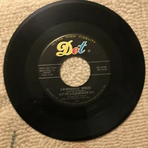 Welk, Lawrence Theme From My Three Sons Dot 16198 Vinyl 45 rpm Record - Picture 1 of 2