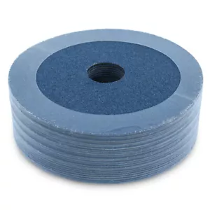200 Pack 4.5" Zirconia Resin Fiber Disc 80 Grit 4-1/2" Grinding & Sanding Discs - Picture 1 of 4