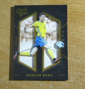 Marcus Berg 2016-17 Panini Black Gold Base Card #113 Sweden - Bild 1 von 2