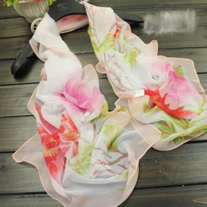 Schal-Stola-Elegant-Zeitlos-Chiffon-Neu - Bild 1 von 2