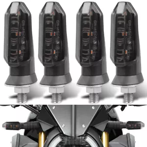 4x Luz intermitente LED de señal de giro para motocicleta para Suzuki DRZ400SM DRZ400S DR650SE - Imagen 1 de 11