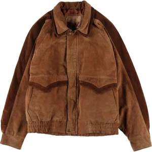 Used Cripple Creek leather flight jacket size L (men's) - Picture 1 of 11