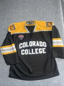 Maglia Hockey Colorado College Tigers K1 Taglia Large - Foto 1 di 10