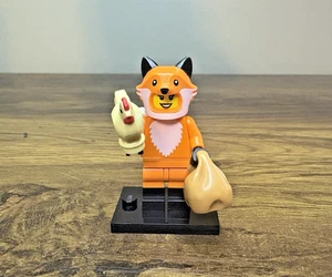 Lego 71025 Collectible Series 19 - Fox Costume Girl - col355 - Incomplete - Picture 1 of 3