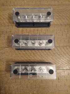 Lot of 3 BEP 5 Stud Bus Bar - 650A BEP  777-BB8S-650-B - Picture 1 of 6