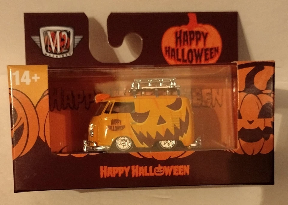 2025 M2 Machines 1960 VW Delivery Van Happy Halloween 1:64🎃 - Image 1 of 1