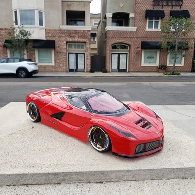 1/10 Custom Print LAFERRARI 4Tec-2 HPI RDS DC10 YD2 MST TT02 FZ02 Body Only - Image 1 of 4