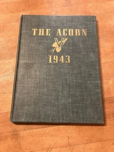 1943 Alameda High School Yearbook The Acorn California Year Book WWII WW2 - Picture 1 of 21
