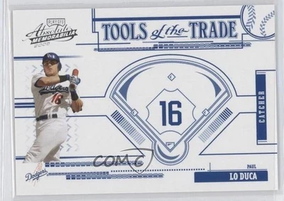 2005 Playoff Absolute Memorabilia Tools of the Trade Blue /150 Paul Lo Duca - Image 1 of 2