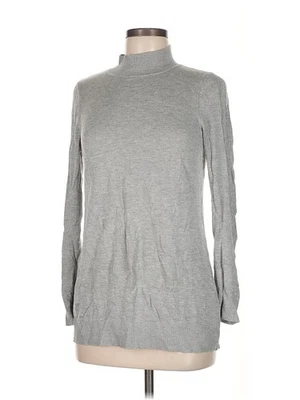 Suéter feminino ASOS cinza gola alta 6 - Imagem 1 de 4