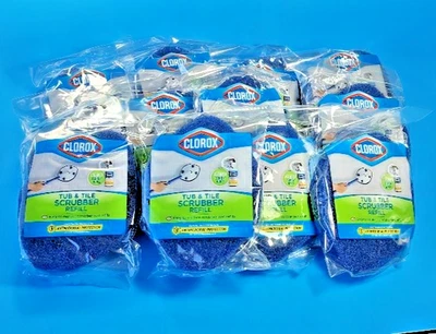 Estuche de protección antimicrobiana de repuesto para fregadora de tinas y azulejos Clorox 12 recargas nuevo Foto 1 de 3