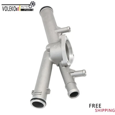 03H121117A Carcasa de termostato plateada compatible con Audi Q7 VW Passat Touareg CC 3,6 L Foto 1 de 4