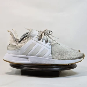 Adidas Originals X_PLR Shoes Mens Size 9 White Beige FY9054 Casual Knit Sneakers - Picture 1 of 10