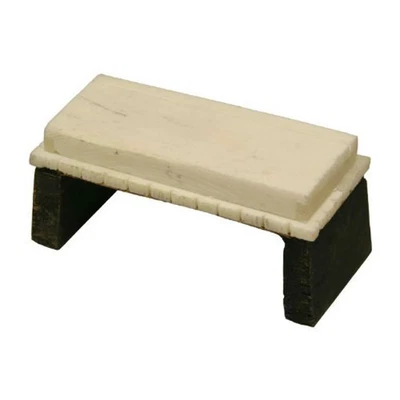 Puente principal de hueso de camello hecho a mano de calidad profesional para sitar Foto 1 de 4