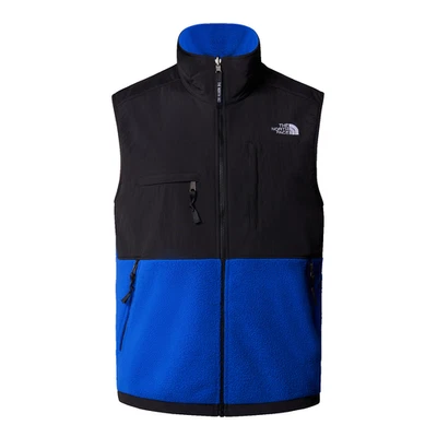 The North Face Men's Retro Denali Vest Gilet Men's Size L $150 Black Blue - Image 1 of 4