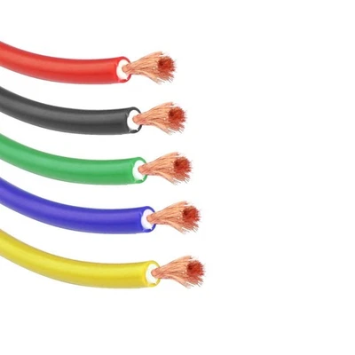 XENTERIO Cables de medición LifYY de 5 x 5 m 0,75 mm², hilos altamente flexibles, hilos finos, mercancía DE