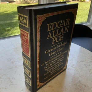 Edgar Allan Poe Greenwich Unabridged Library Classic Chatham River Press HC book - Picture 1 of 12