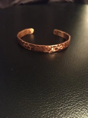 brazalete vikingo cobre pulsera hecho a mano Foto 1 de 4