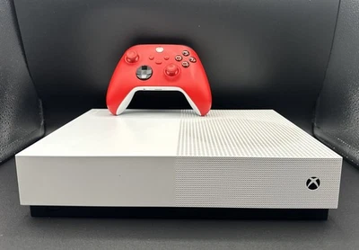 Microsoft Xbox One S 1TB Disc-Free Edition White Console W/ Wireless Controller - Image 1 of 4