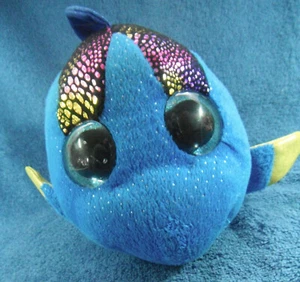 *2500* Aqua the blue fish - TY Beanie Boos 2017 - plush - 28cm - Picture 1 of 5