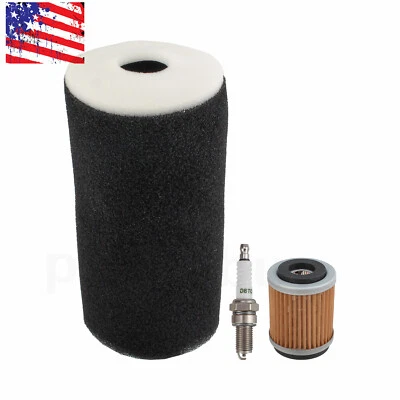 Kits de filtro de aceite de filtro de aire para Yamaha Warrior 350, Wolverine 350 4x4 Raptor 350 Foto 1 de 4