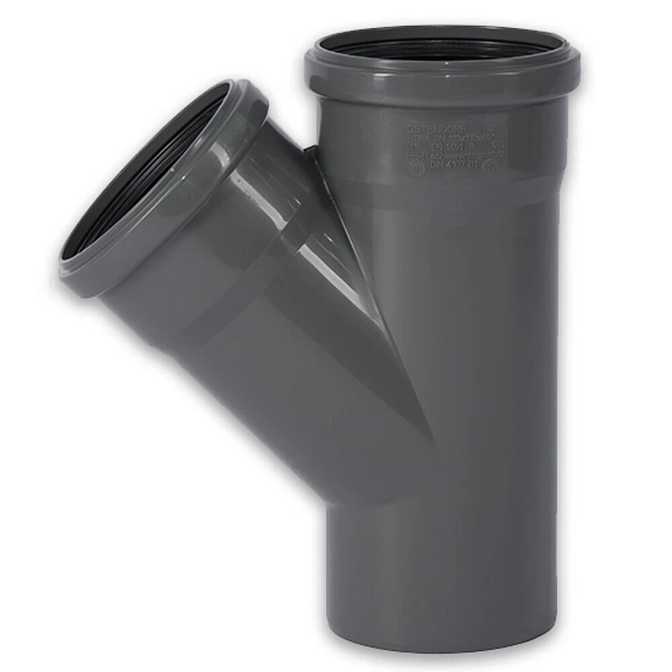 HT Safe EA Abzweig DN 90/90 45° Grad - Bild 1 von 1