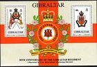 Gibraltar Block 12 postfrisch, Regiment