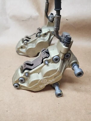 Moto Guzzi V11 Sport Lemans/Califor Brembo Ft Calipers pt# GU01652330/Gu01652230 - Image 1 of 3