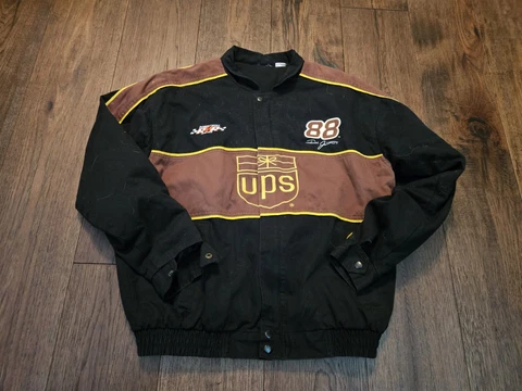 NASCAR Dale Jarrett UPS Racing JACKET Vintage Chase Authentic XL See measurement Cover