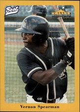 1996 San Antonio Missions Best #23 Vernon Spearman - NM-MT
