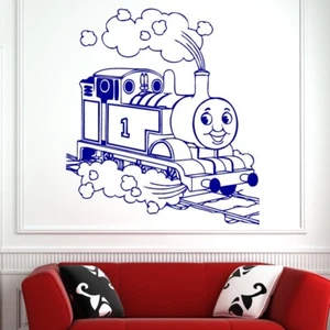 Kinder Thomas Panzermotor Zug Wandkunst Aufkleber (AS10143) - Bild 1 von 2