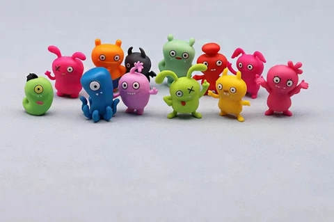 UGLY DOLLS Blind Surprise Figurine Bag  12 PCS/SET 4 CM  Tall Cover