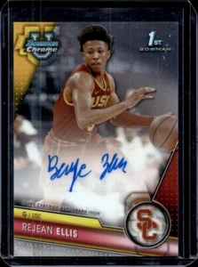 Rejean Boogie Ellis USC Trojans Basketball Topps Autograph Rookie Card Auto 2024 - Picture 1 of 2