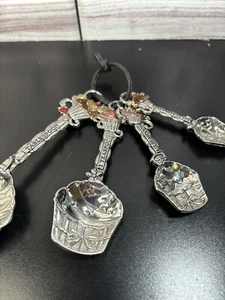 GANZ Cupcake Kitchen 4 pc Measuring Spoon Set Baker - Picture 1 of 8