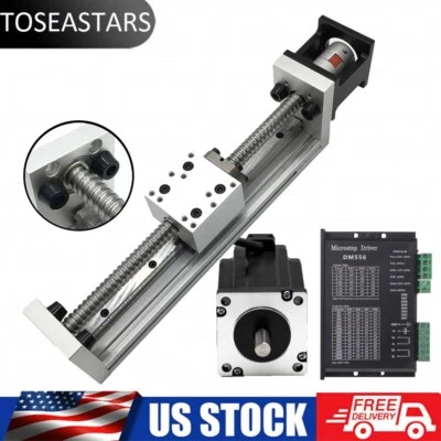 Linear Actuator Nema23 slide table kit motion system 60kg load for 3D printer - Image 1 of 4