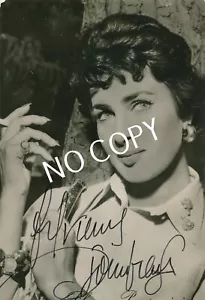 100% Original Autogramm Autograph handsigniert Silvana Pampanini J1.3 - Bild 1 von 2