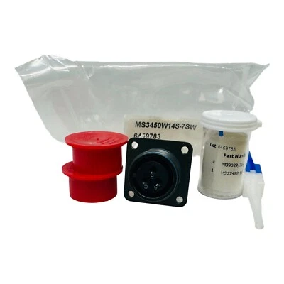 ICC MS3450W14S-7SW CONNECTOR w/CONTACT SET NOS NEW OLD STOCK - Image 1 of 4