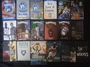 Minnesota Timberwolves pocket schedule lot HOF Kevin Garnett - Picture 1 of 1