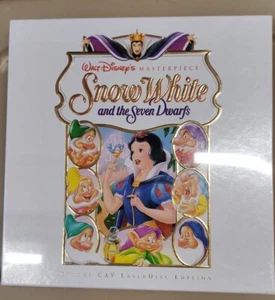 Snow White and the Seven Dwarfs Laserdisc - Walt Disney Masterpiece CAV #Dopey - Foto 1 di 18